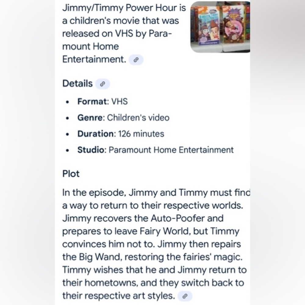 Preowned Nickelodeon Jimmy Timmy Power Hour VHS 2004 Rare VHS ๐ผ. - Picture 14 of 17